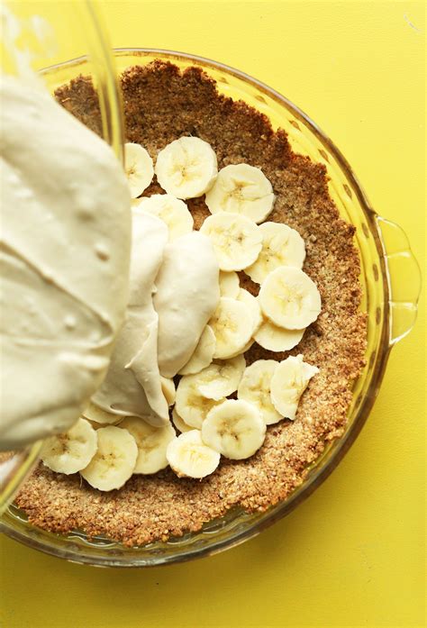 banana cream pie vegan gf recipe banana cream pies banana cream and cream pies