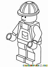 Lego Man Coloring Printable Getcolorings Pages sketch template