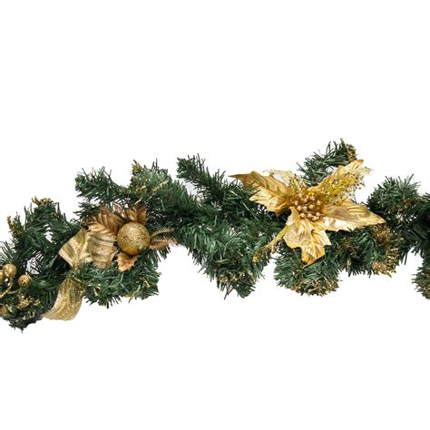 gold christmas garland hire feel good  melbourne