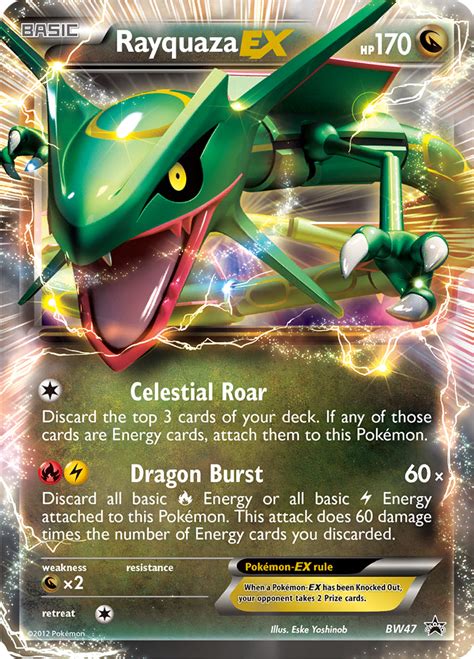 rayquaza  black white promos bwp  limitless