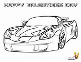 Coloring Valentine Pages Car Cool Valentines Boys Yescoloring Print Colouring Dad sketch template