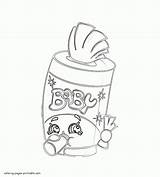Shopkins Coloring Pages Baby Print Swipes Limited Edition Printable Look Other sketch template