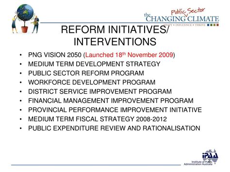 training  public sector reform  papua  guinea powerpoint