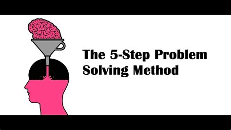 step problem solving method youtube