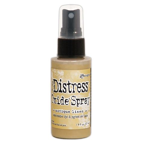 ranger distress oxide spray antique linen