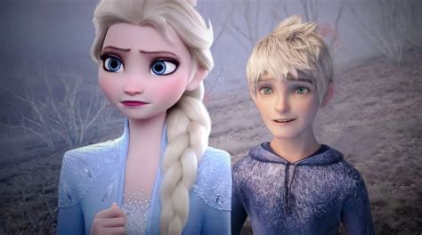 Elsa And Jack Frost Jelsa Frozen 2 Rotg On We Heart It Jelsa