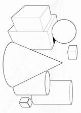 Geometrische Formen Ausmalbild Malvorlage Vormen Schoolplaten Ausmalbilder Leren Wiskundige sketch template