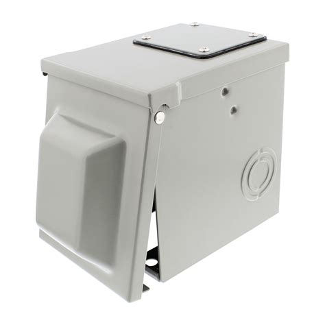 dumble  amp rv outlet receptacle pedestal box nema    amp rv plug box walmartcom