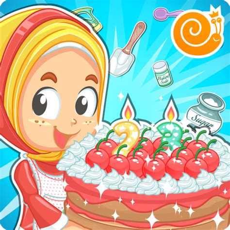 gambar kartun chef kue