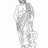 God Mythology Dios Griego Dioses Asclepius Medecine Hellokids Asclepio Griegos Helios Wild sketch template