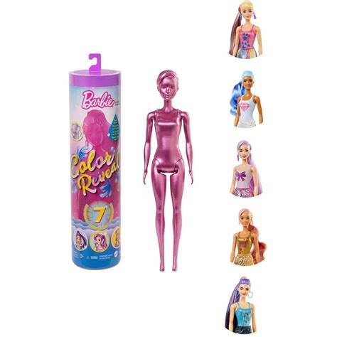 barbie color reveal doll   surprises  model shop