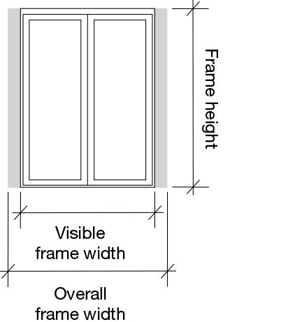integrated double swing door centor