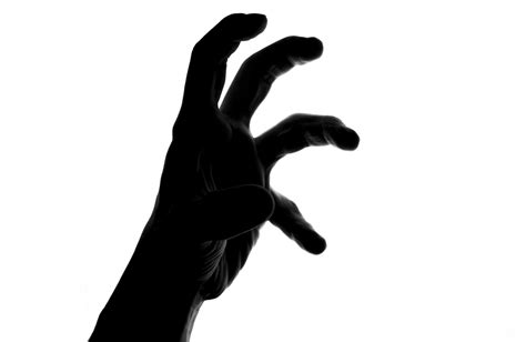 silhouette  scary hand  stock photo public domain pictures
