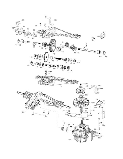 peerless transmissiontransaxle parts model lth sears partsdirect