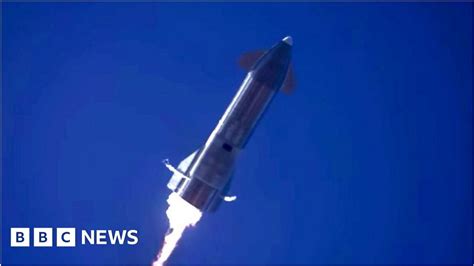 spacex starship makes second high altitude test flight bbc news