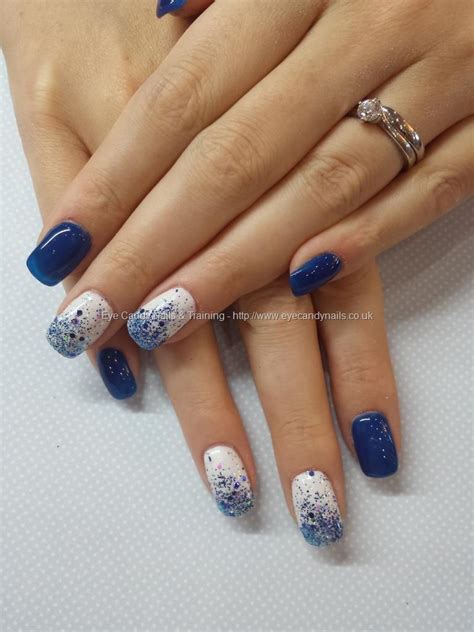 eye candy nails and training white french tips with one stroke nails nails white