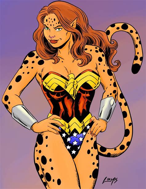 Cheetah Wearing Wonder Woman Costume Cheetah Naked