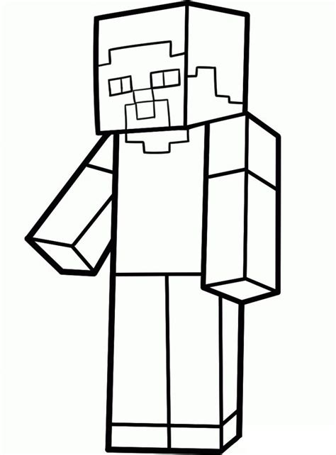 minecraft zombie coloring page coloring home