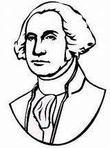 Coloring George Washington Kids Pages Popular sketch template