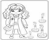 Potions Hermione sketch template