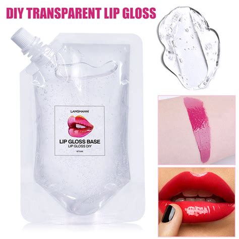 Lip Gloss Base Diy Clear Non Stick Lipgloss Base Moisturizing Handmade