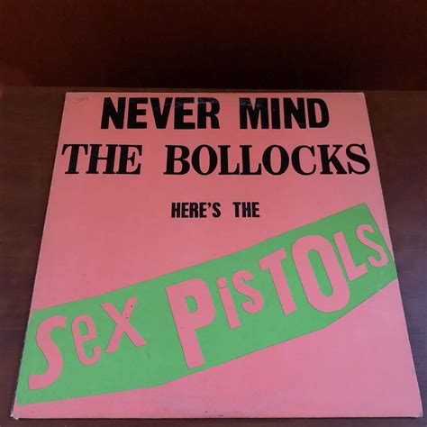 sex pistols never mind the bollocks here s the sex pistols lp vinyl