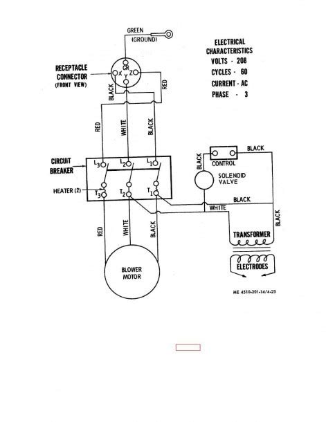 water heater connection diagram