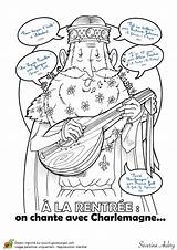 Charlemagne Coloriage Hugolescargot sketch template
