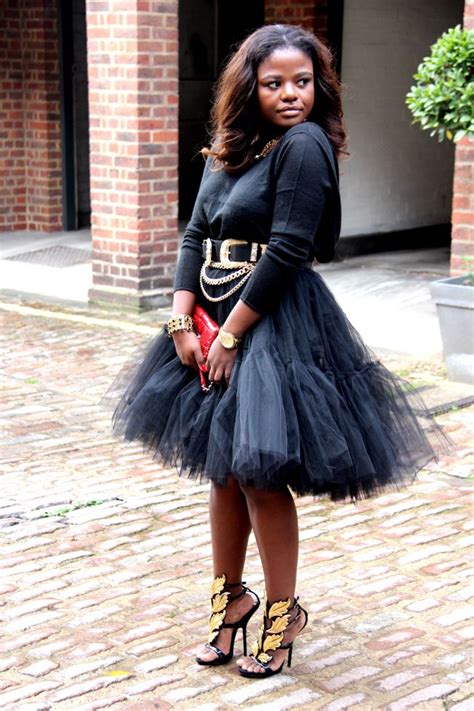 pin  jessica french    wear black women fashion tulle skirts outfit tulle skirt