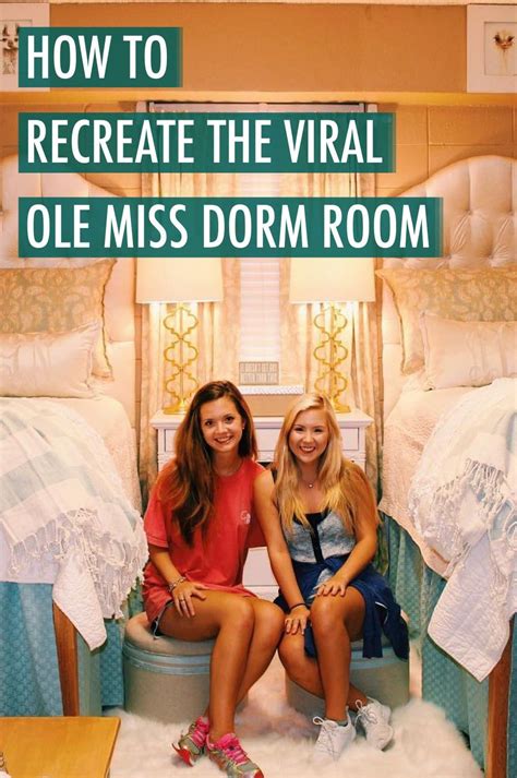 how to recreate the viral ole miss dorm room society19
