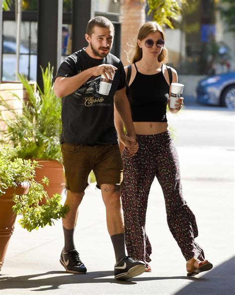 Shia Labeouf Holds Hands With Mia Goth Three Months After Blowout In