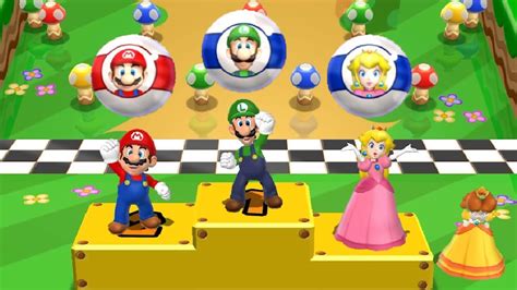 Mario Party Series Luigi Wins By Complete Luck Youtube