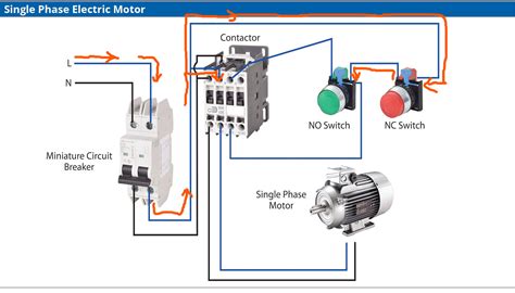 schematic  wiring diagram   phase contactor diagram techno