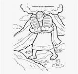Coloring Commandments Ten Gives God Clipart Clipartkey sketch template