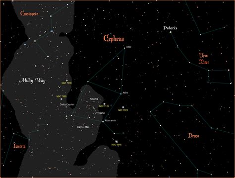 constellation cepheus  king