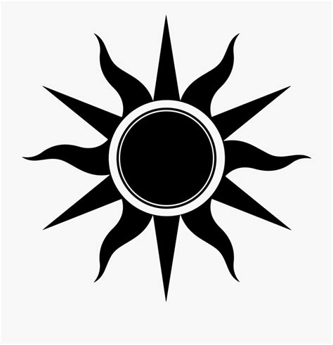 black sun clipart   cliparts  images  clipground