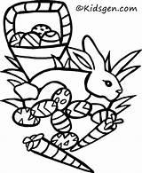 Easter Color Coloring Kids Pic sketch template