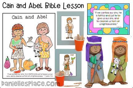bible crafts kids     bible  cain  abel