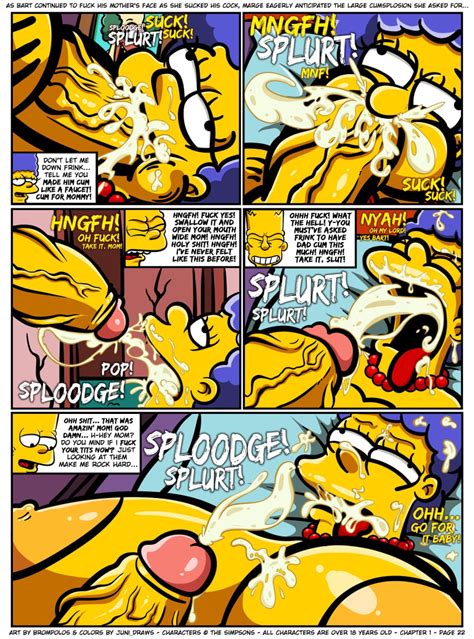 Rule 34 Bart Simpson Brompolos Chapter 1 Comic Huge Breasts Juni