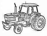 Traktor Ford Kolorowanka Druku Drukowania sketch template