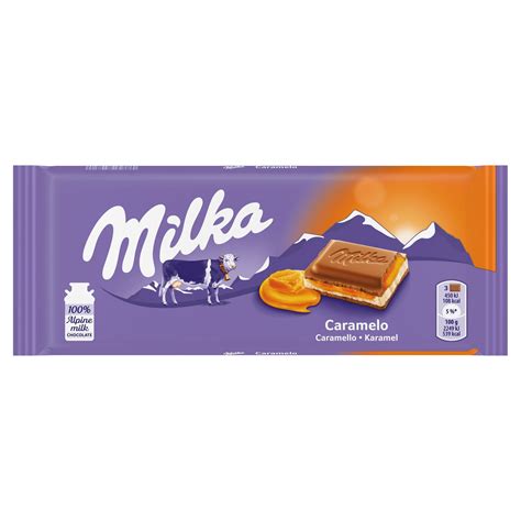milka caramel chocolate bar  single chocolate bars bags iceland foods