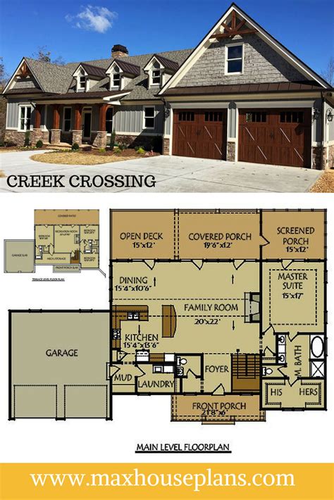 bedroom floor plan ranch house plan  max fulbright designs ranch house plans basement
