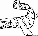 Mosasaurus Mosasauro Dinosauri Coloringall Anchilosauro Rex Dinosaurus Mewarnai Disegnidacoloraregratis sketch template