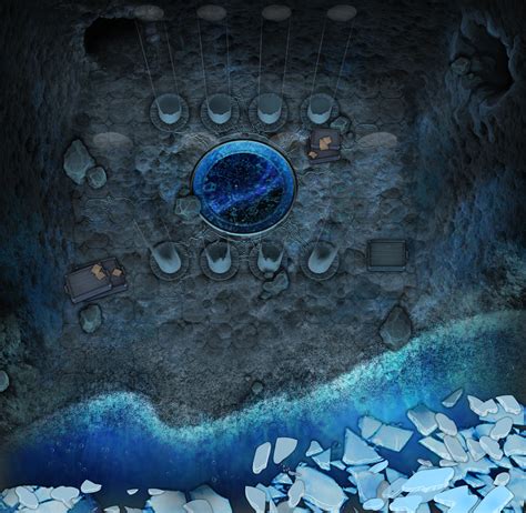 underground portal battle map  tokens   puzzle rbattlemaps