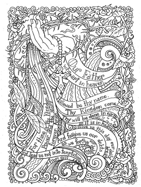 prayer coloring pages printable pics