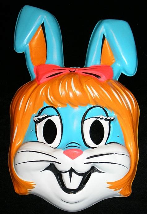 1969 Honey Bunny Halloween Mask Bugs Bunnys Girlfriend Ebay