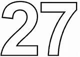 27 Number Coloring Printable Numbers Printablee Via sketch template