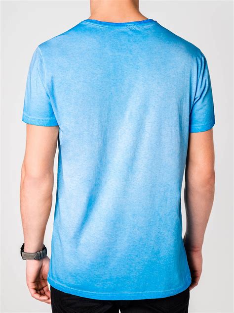 herren  shirt mit motiv  hellblau herrenmode  kaufen ombre  shop