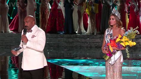 Miss Universe 2015 Winner Steve Harvey Mistakenly Crowns The Wrong