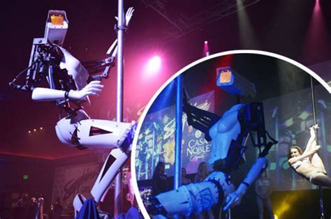 las vegas stripper robots make debut at sapphire club during ces 2018